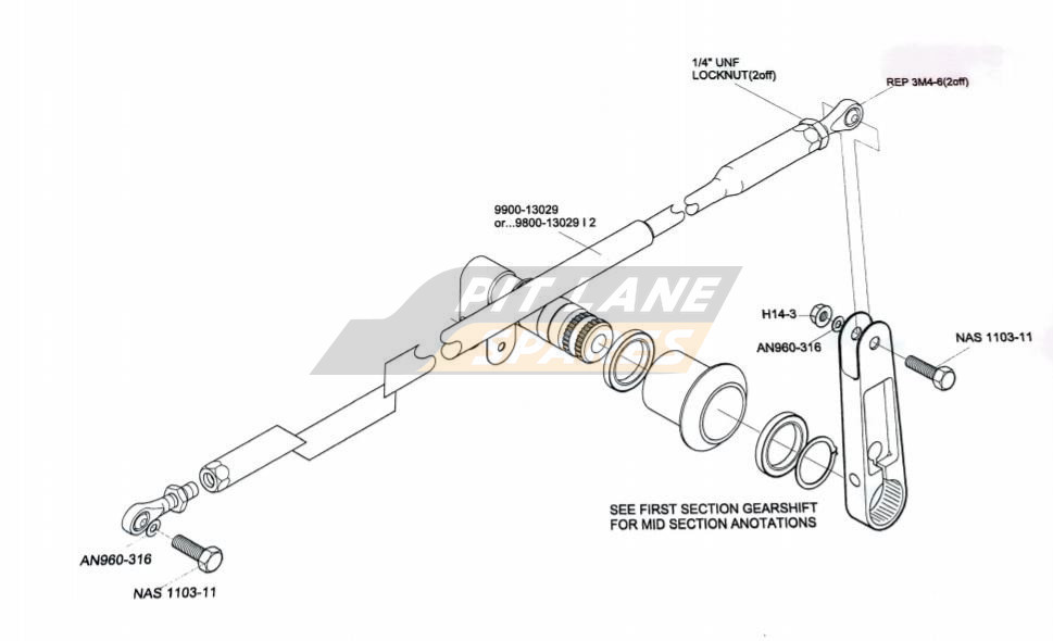 SECOND SECTION GEARSHIFT